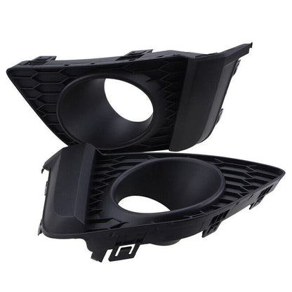 2 x Front Bumper Bezel Fog Light Lamp Covers for Honda Fit Jazz (2014-2017)