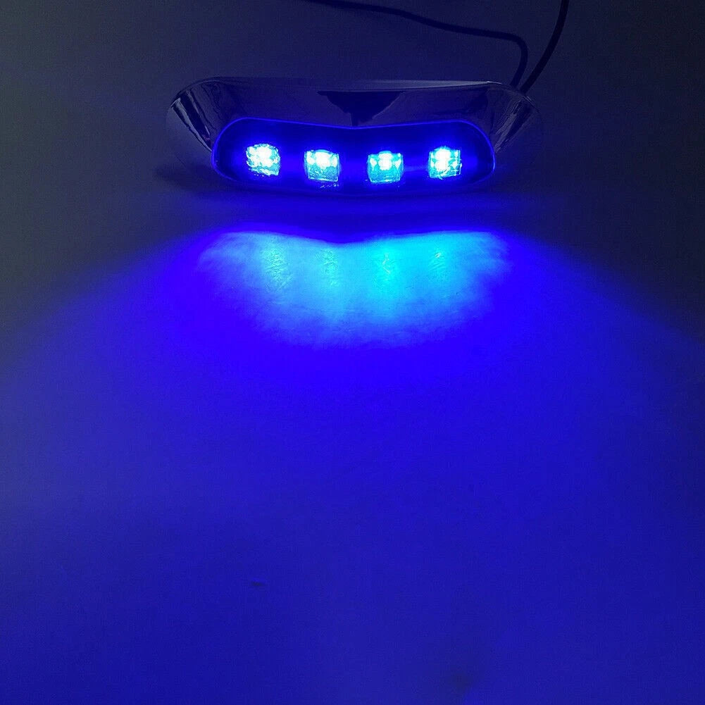 4 x LED Side Clearance Marker Lights for Car Truck Trailer Pickup 12V 24V