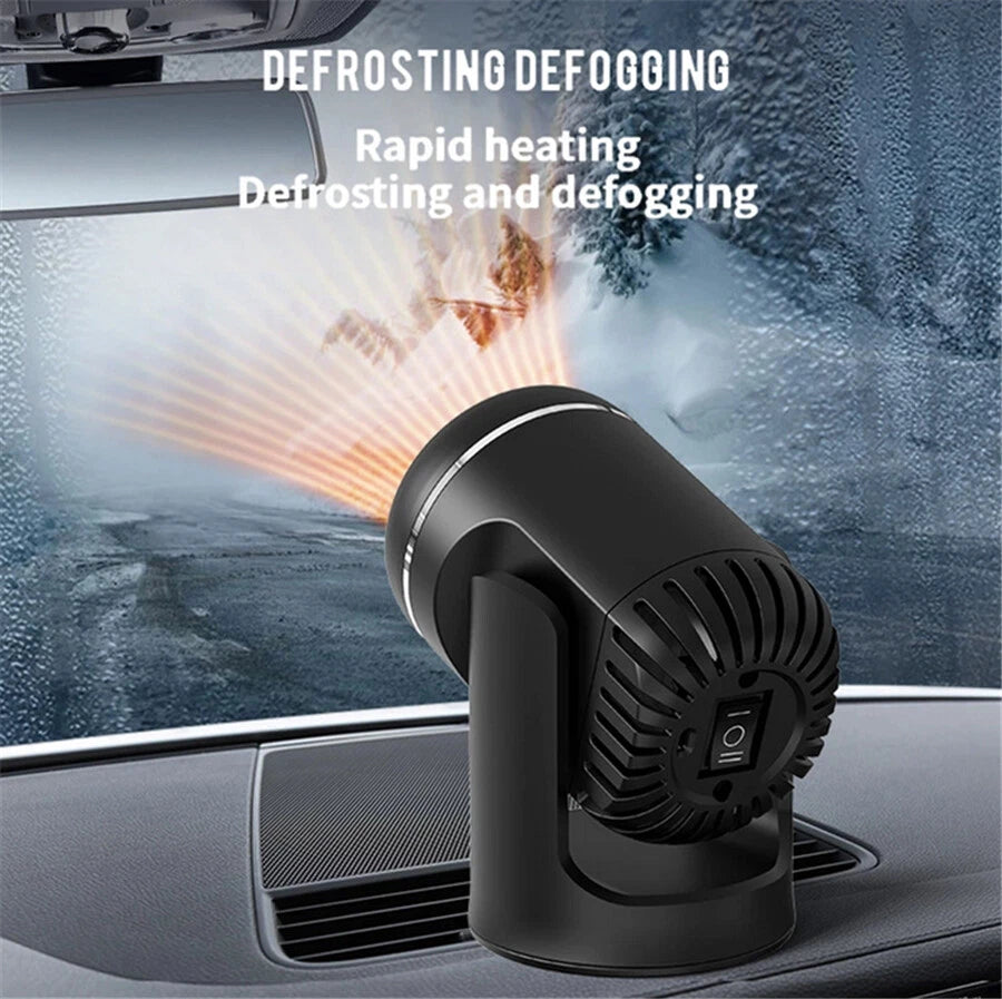 24V Electric Car Heater Portable Fan 360�� Defroster for Truck