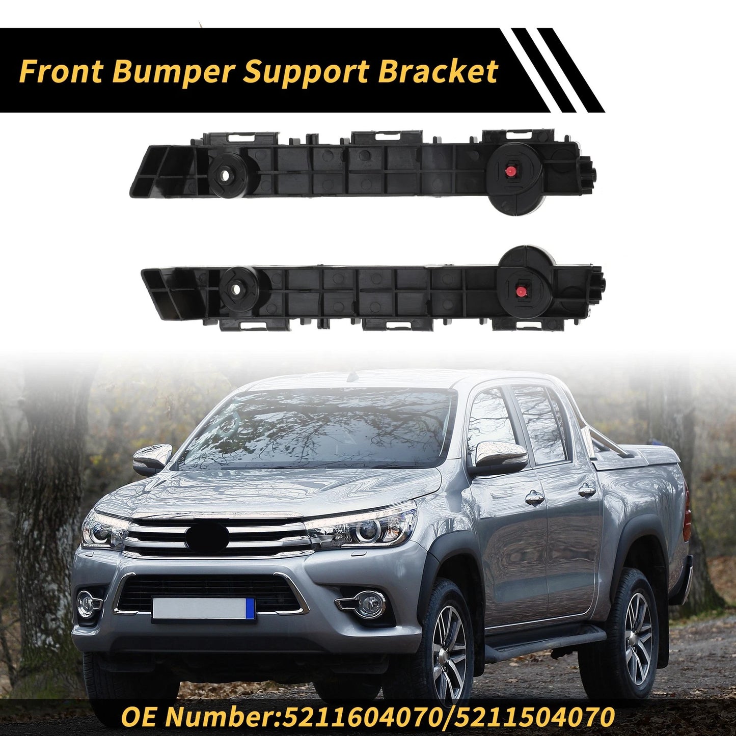 Front Bumper Support Bracket for Toyota Tacoma (2016-2021)