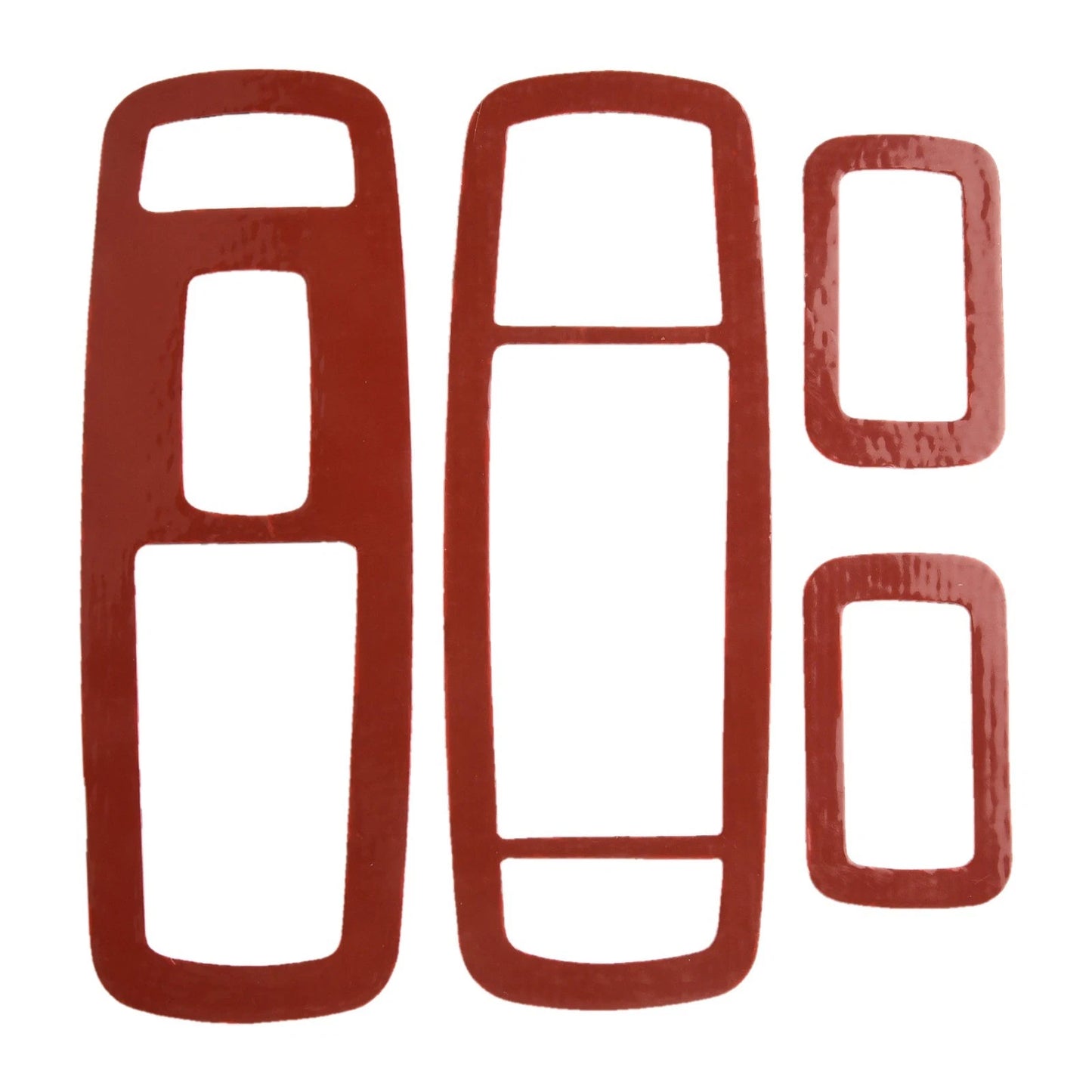 Carbon Fiber / 4 x / Door Switch Panel Trims for Jeep