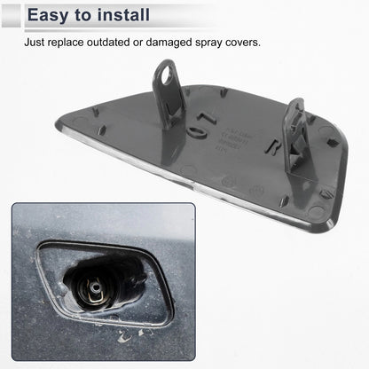 Bumper Headlight Washer Nozzle Cover for BMW 535i (2011-2016) Unpainted