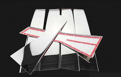 Steel Window Pillars Post B Cover Trim for Honda CR-V 2012-2016 (2012-2016)