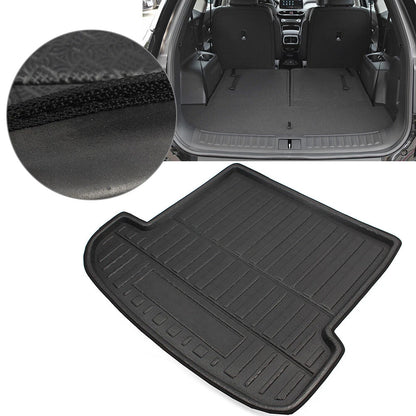 Rear Trunk Tray Cargo Boot Liner Mat for Hyundai Santa Fe 5/7 Seats (2019-2021)