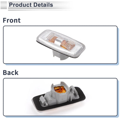 Left/Right Side Marker Light Cover for Nissan M35 (2006-2007)