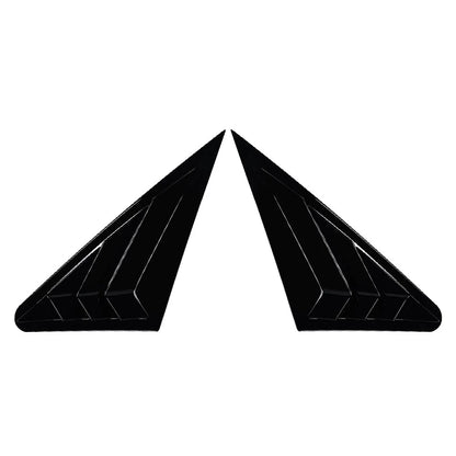 Black Rear Window Louver Cover for Audi A3 S3 8V RS3 Sedan (2014-2020)