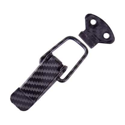 2 x Carbon Fiber Style Bumper Trunk Quick Release Fasteners for Universal Fit