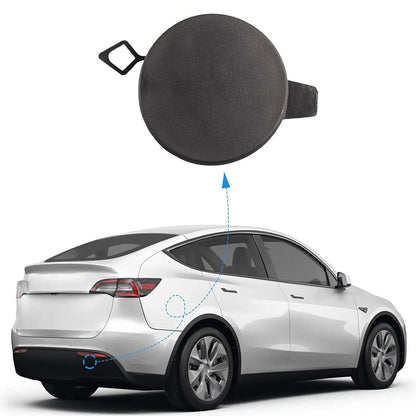 Rear Bumper Tow Hook Cap Cover for 2020-2022 Tesla Model Y (2020-2022)