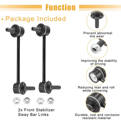 Rear Sway Bar Links Stabilizer Link Kit for Honda Pilot (2003-2008)