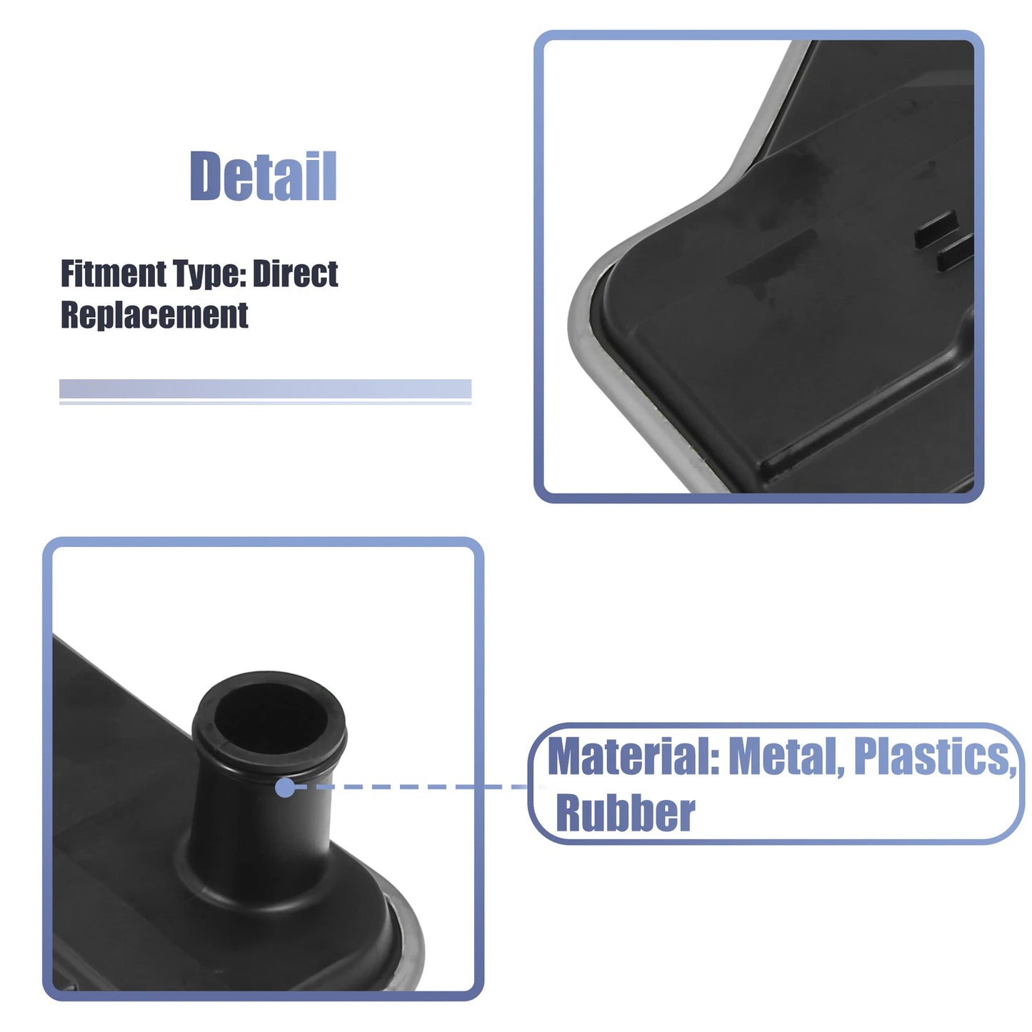 Transmission Filter Oil Pan for Mercedes-Benz E350 (2014)
