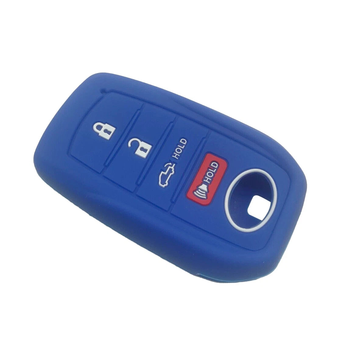 Silicone 4 Button Key Case Cover for Toyota Tundra (2022-2024)