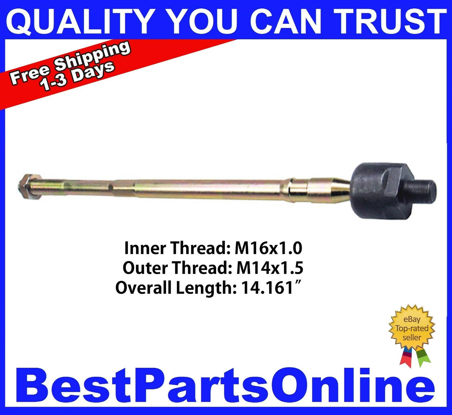 Steering Inner Tie Rod End for Mitsubishi Endeavor (2004–2011)