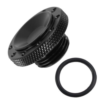 CNC Oil Filler Plug Black for Scrambler 400X / Speed 400 / T4 (2023-2025)