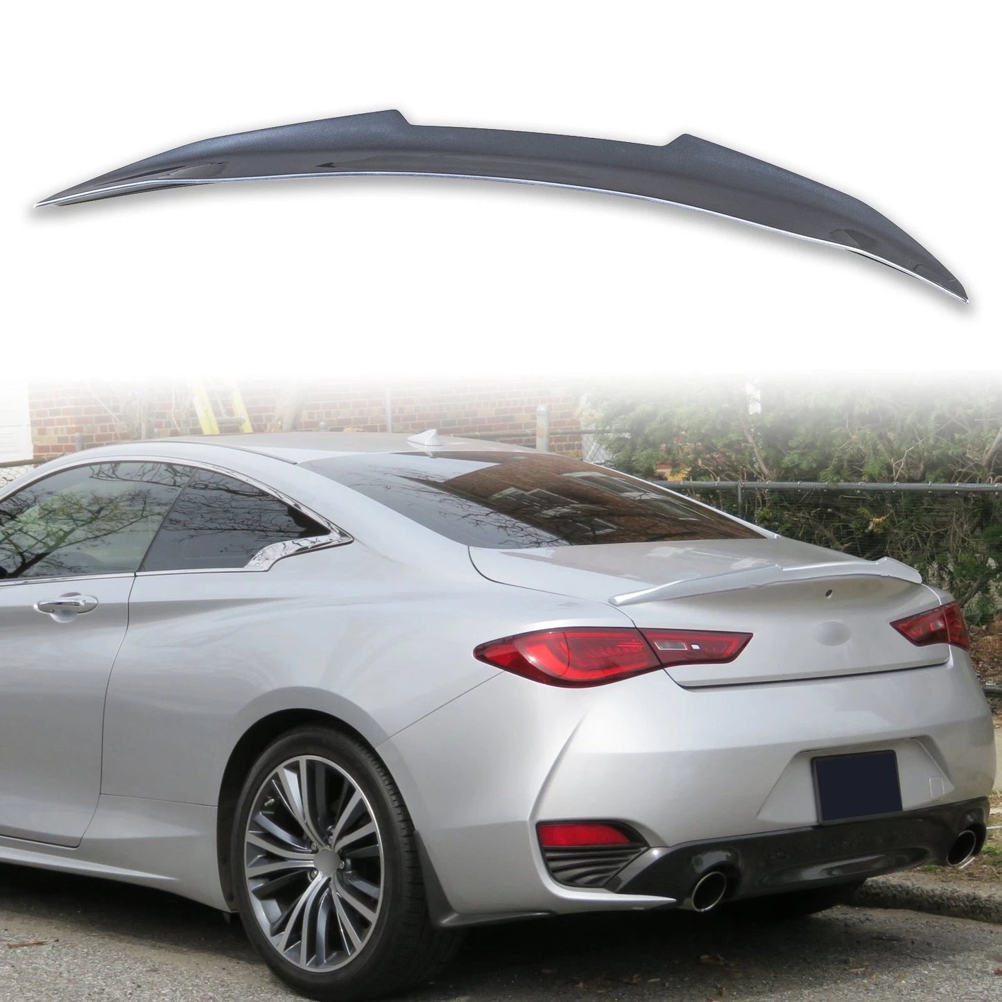 ABS Boot Spoiler for Infiniti Q60 V37 (2017-2023)