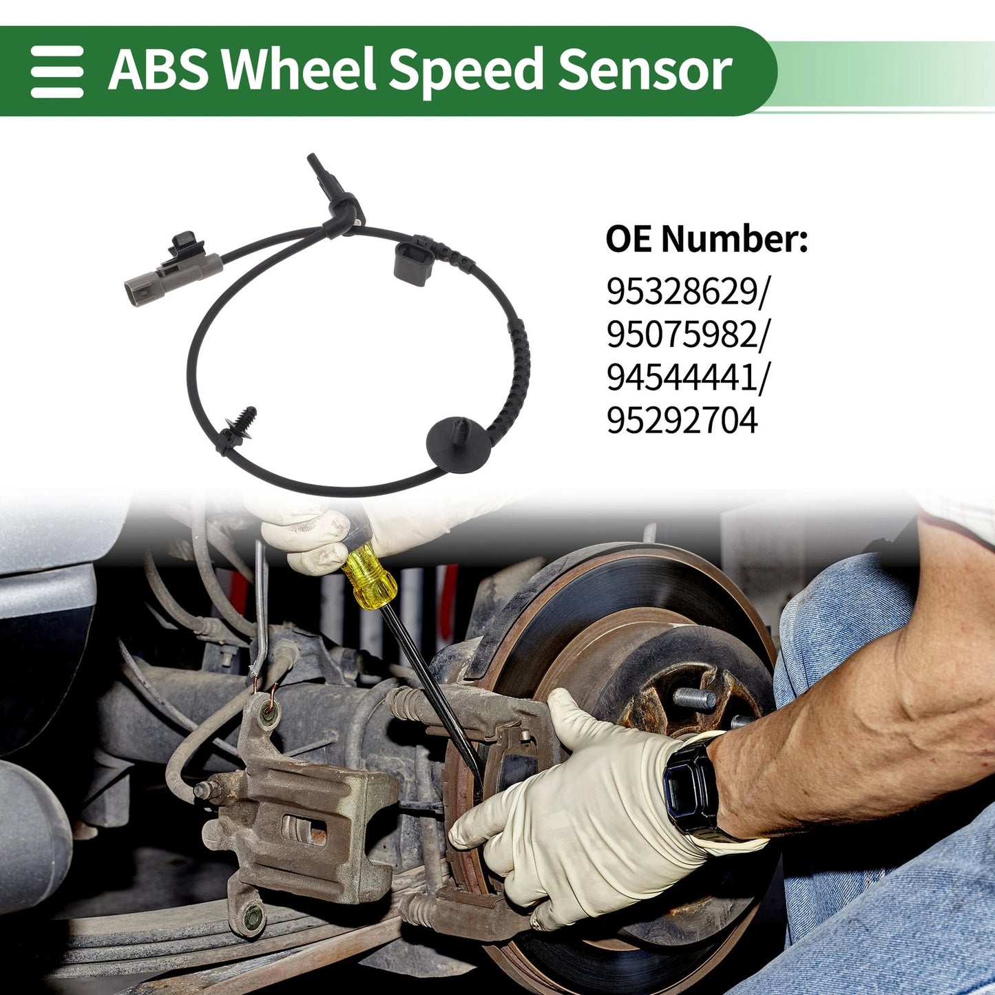 ABS Wheel Speed Sensor Rear Left for Buick Encore (2013–2016)