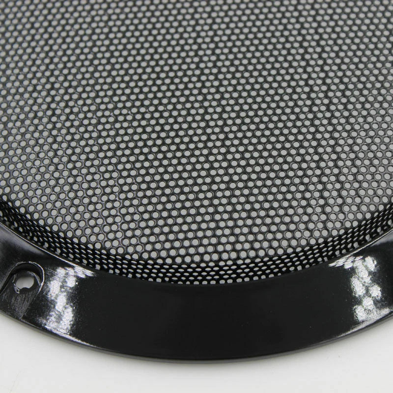 6.5" Speaker Cover Panel Coaxial Steel Sub Mesh Grills Cover 185mm Black Frame