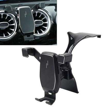 Black Mobile Phone Holder Air Outlet Snap Bracket for Benz W177 V177 C118 W118