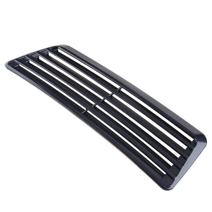Carbon Fiber Bonnet Louver Hood Air Vent Grille Scoop for Universal Cars