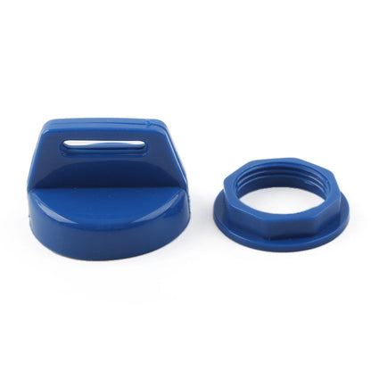 Blue ABS Ignition Key Cover w/Nut for Polaris RZR XP 800-1000 Ranger Sportsman
