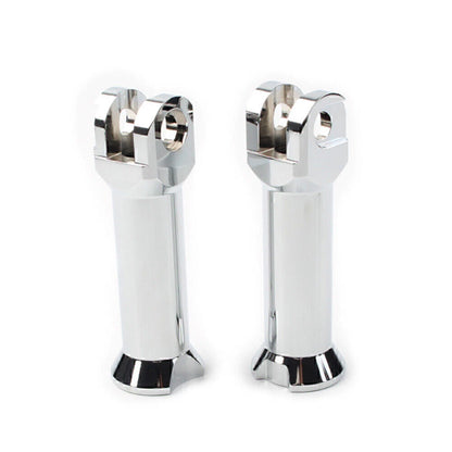 Foot Rest Pegs for Harley Softail Slim Fat Bob Low Rider (2018-2020) Chrome