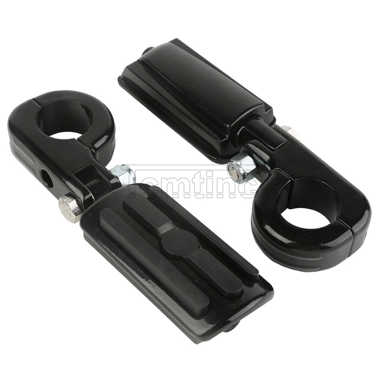 1 1/4" Engine Guards Foot Pegs for Harley