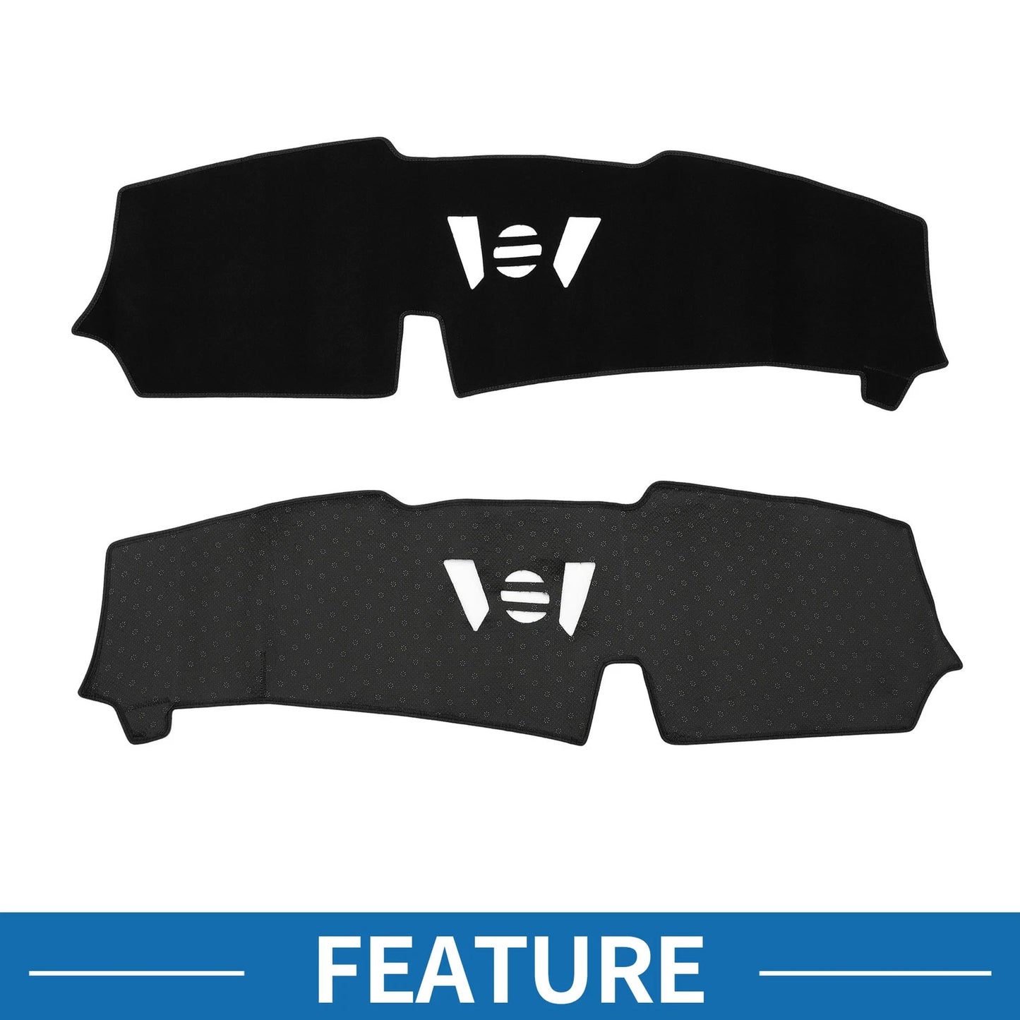 Dashboard Cover Mat for BMW X5 2023-2024 Sun Protector Black