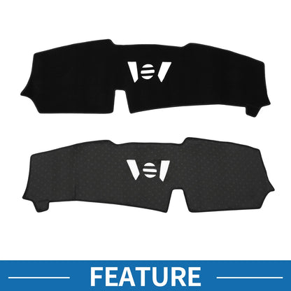 Dashboard Cover Mat for BMW X5 2023-2024 Sun Protector Black