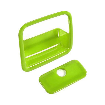 Green Co-Pilot Storage Box Handle Cover for Jeep Wrangler JL (2018-2021)