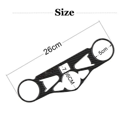 Carbon Fiber Handle Yoke Cover Sticker for Honda CBR 1000 RR Fireblade (2008-2015)