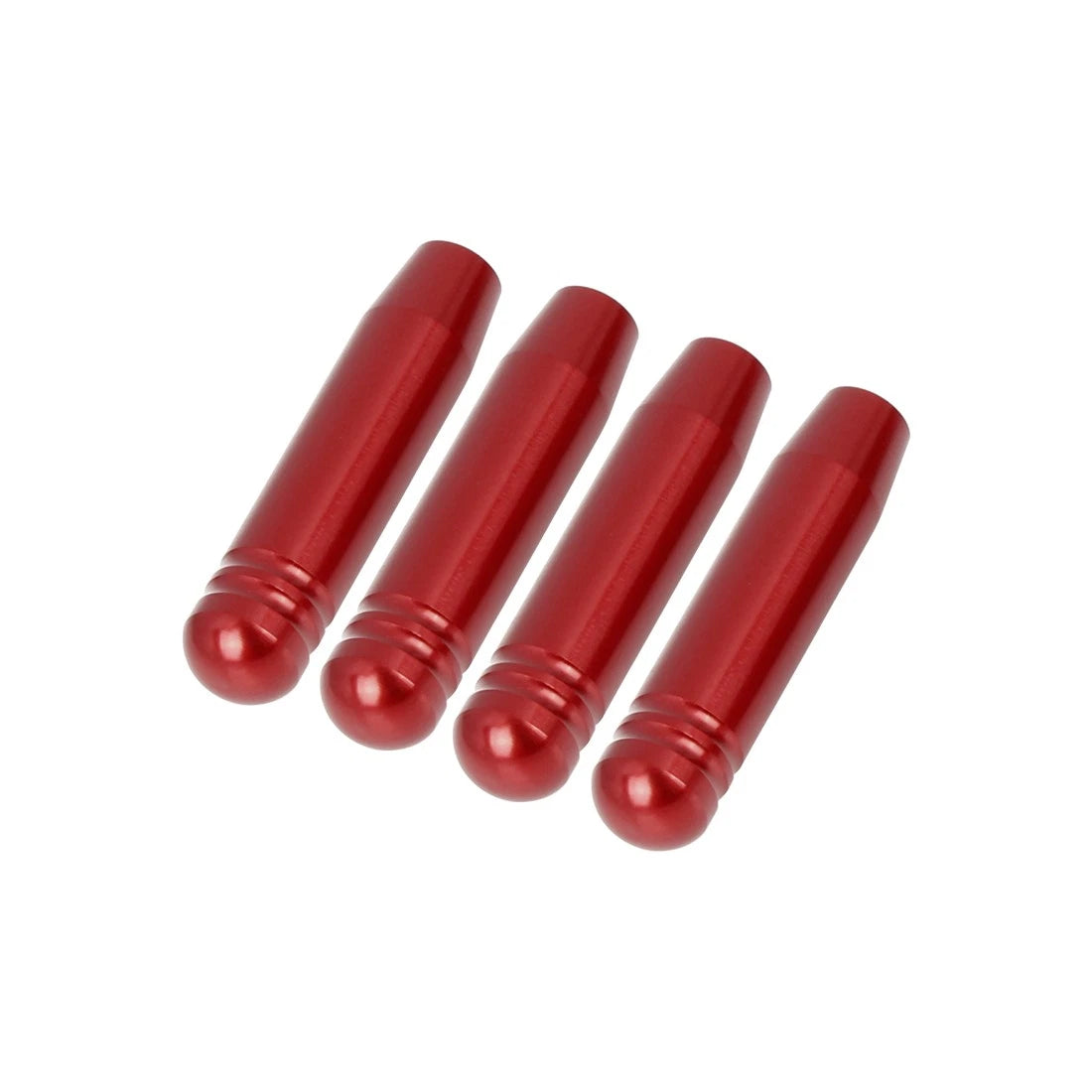 4 Pcs Red Aluminum Alloy Door Lock Knob Pins for BMW 3 Series (2007-2013)
