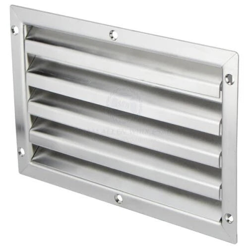 Rectangular Louvre Vent Heavy Duty S/S 240mm x 160mm for Boat/Caravan/Camper