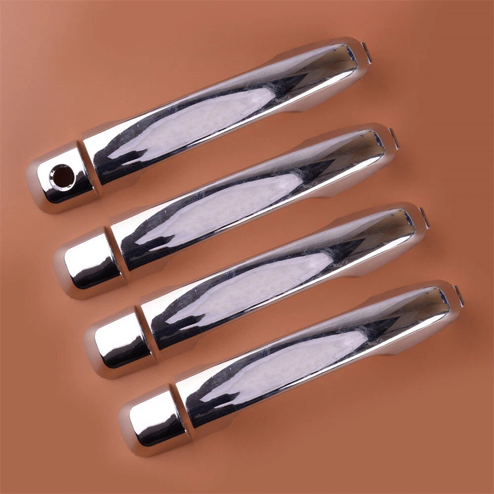 8 Pcs Chrome Outside Door Handles for Lexus Toyota 4Runner (2003-2023)