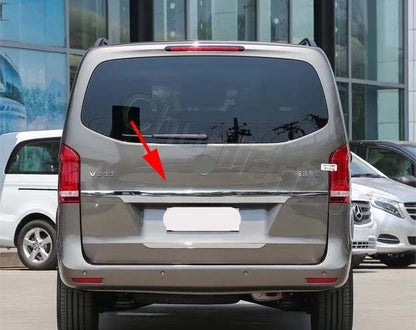 Chrome Rear Boot Lid Cover Trim for Mercedes Benz V-Class (2014-2020)