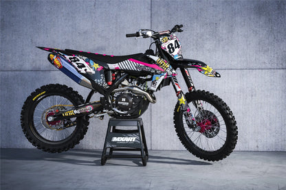 Decal Kit RUSH Style Stickers for KTM SXF 250 450 (2013-2015)