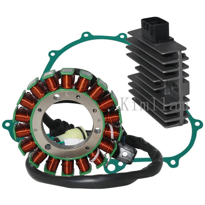 Stator, Regulator Rectifier, Gasket for Yamaha YFM450FWAD Kodiak 450 (2012-2014)