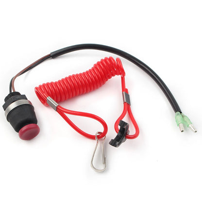 Boat Kill Switch Tether Cord Lanyard for Mercury Tohatsu Outboard Engine
