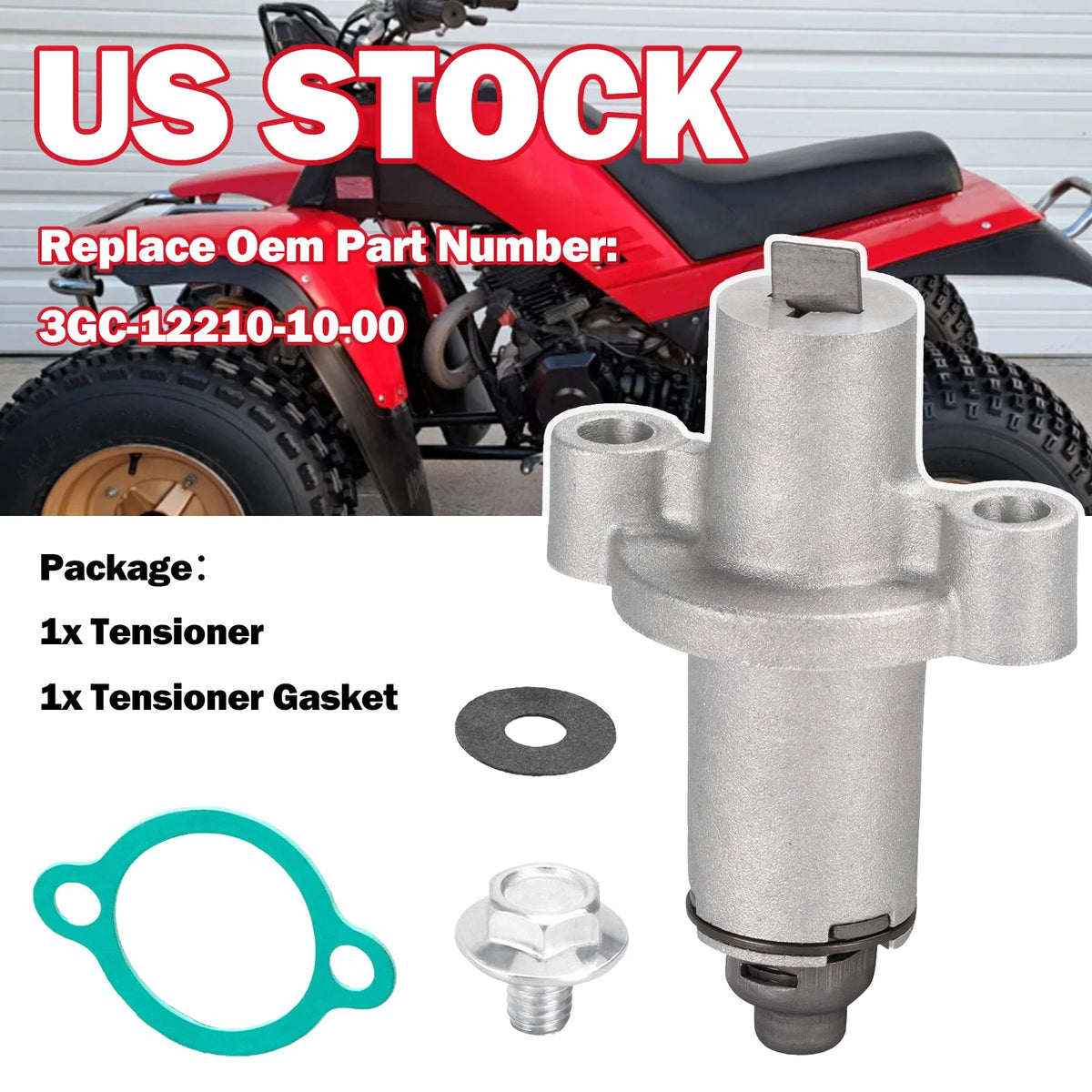 Cam Timing Chain Tensioner Gasket Yamaha MOTO-4 Timberwolf