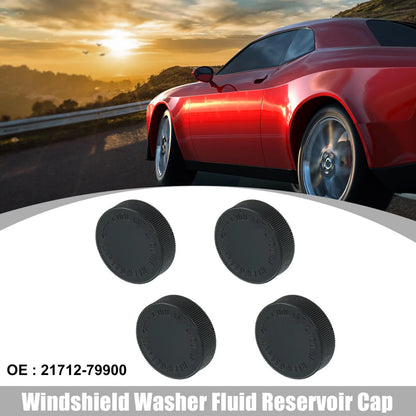4pcs Windshield Washer Fluid Reservoir Cap for INFINITI Q70 (14-17)
