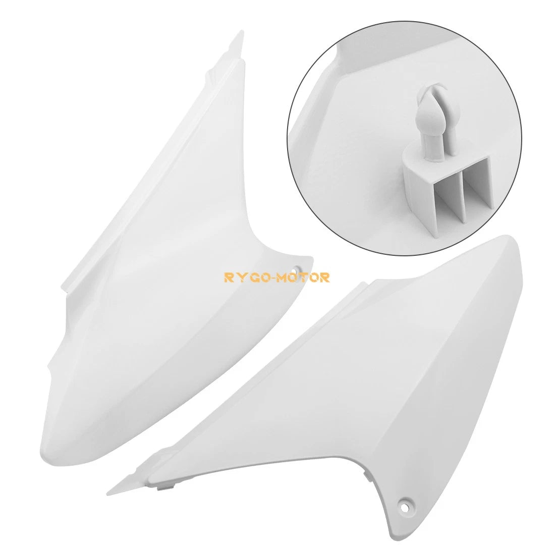 2 x Left & Right Hand Side Cover Number Plate for Honda CRF150F CRF230F (2003–2014)