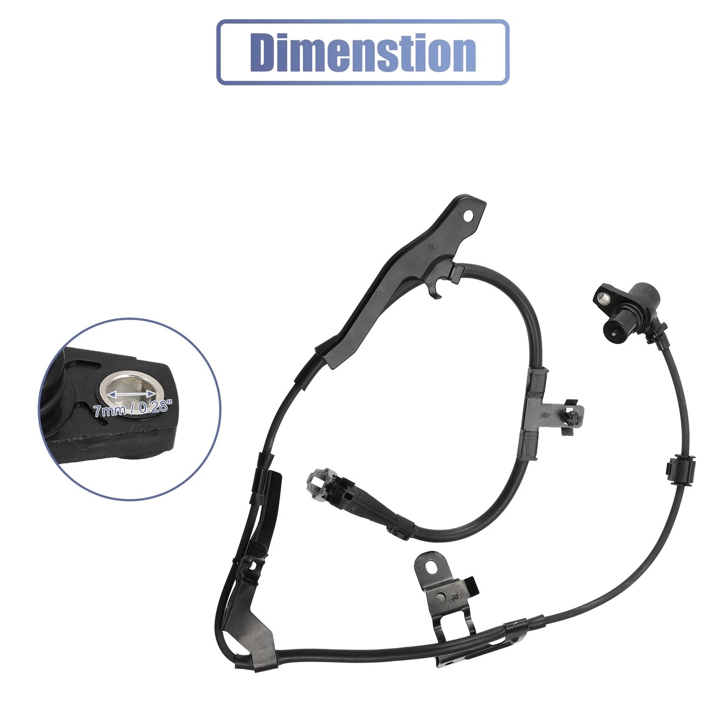 Front Right ABS Wheel Speed Sensor for Toyota Sequoia (2001-2007)