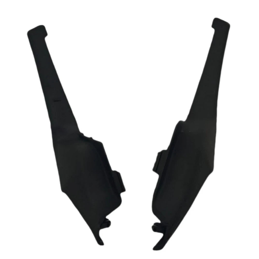 Black Left & Right Front Windshield Wiper Cowl Trim Covers for Kia Pegas