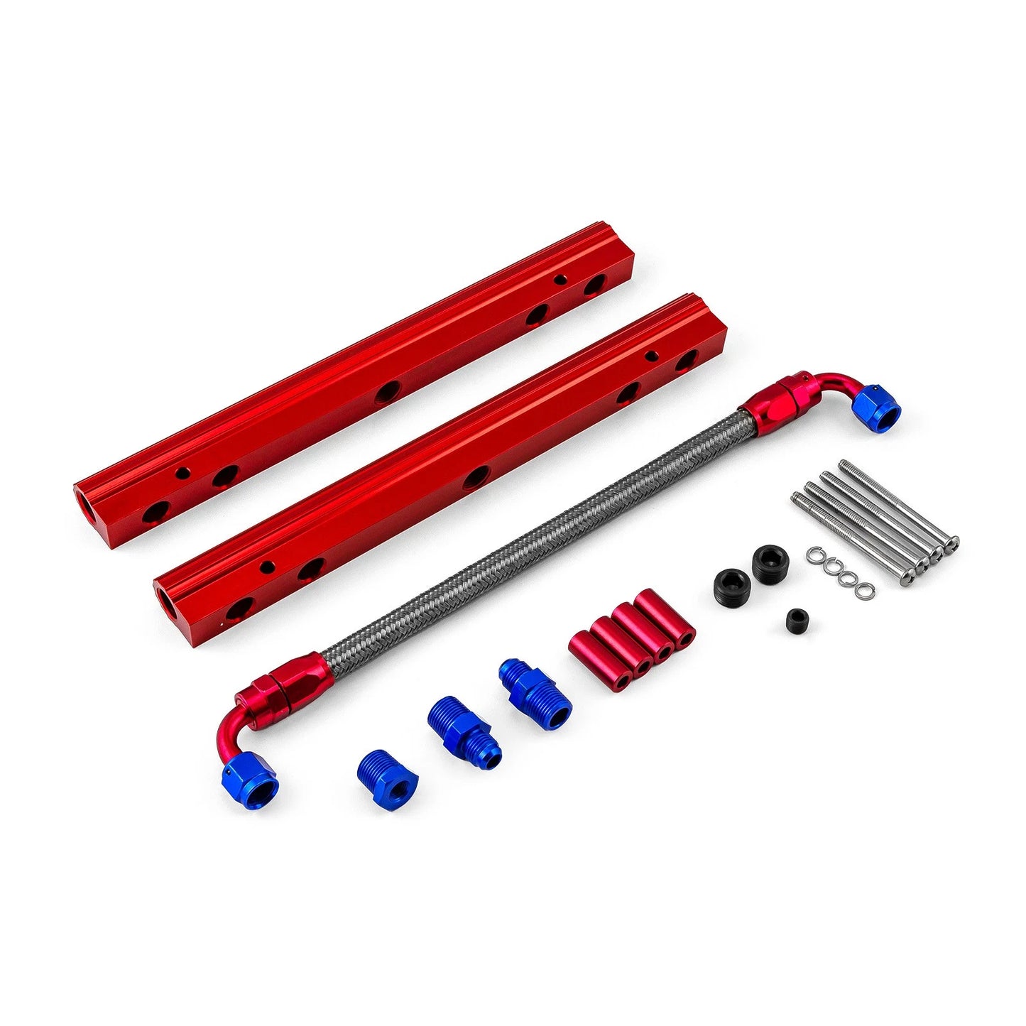 SBC 350 Billet Aluminum Fuel Injector Rail for Chevy