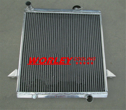 Aluminum Radiator & Shroud & Fan for Triumph TR6/TR250 (1967-1974)
