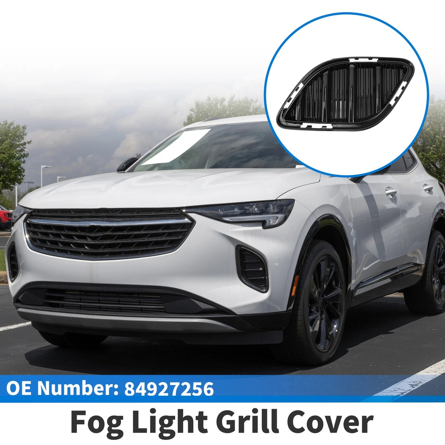 1 Pc / Front Left Fog Light Grill for Buick Envision (2021–2023)