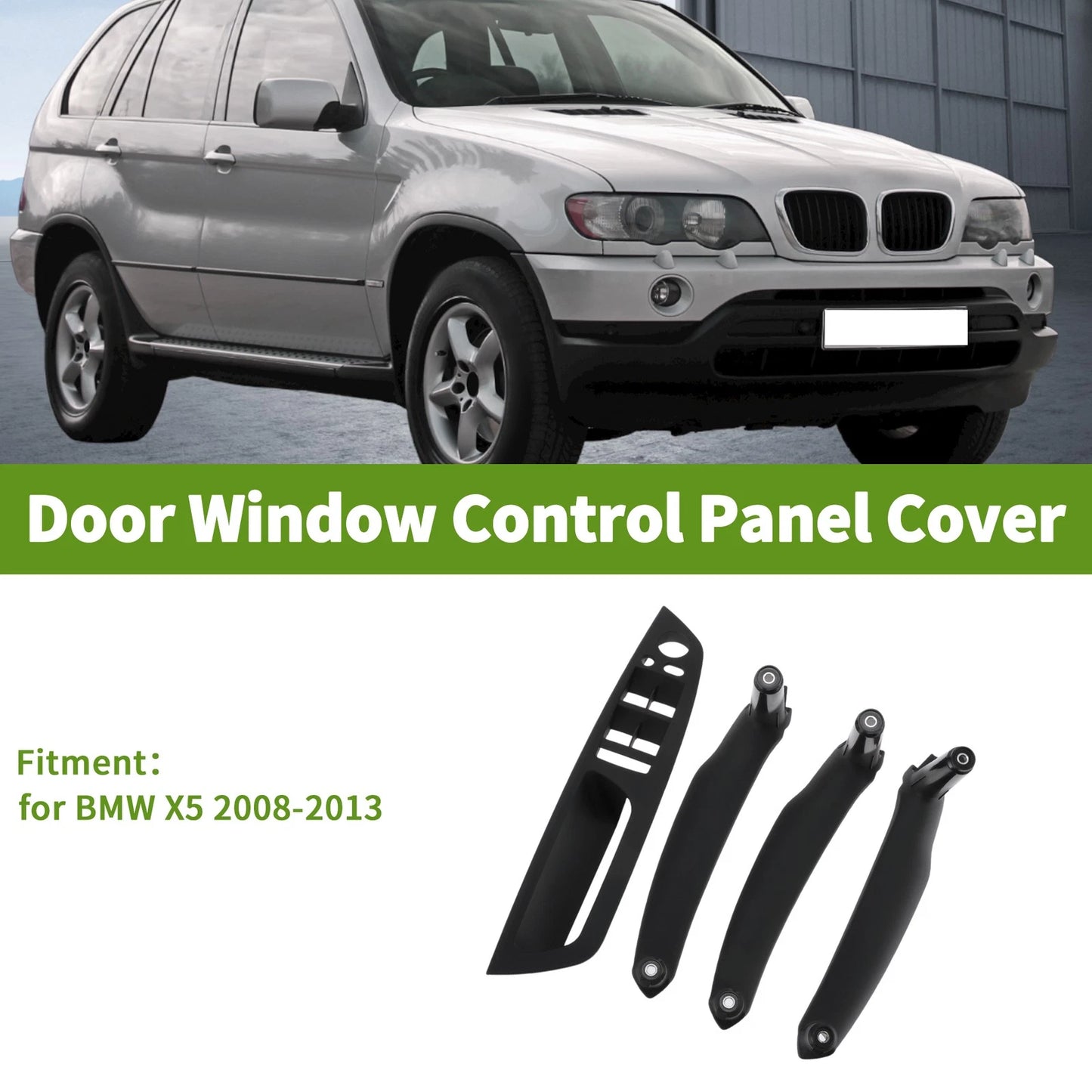 Driver's Side Window Switch Bezel Cover for BMW X5 (2008-2013)