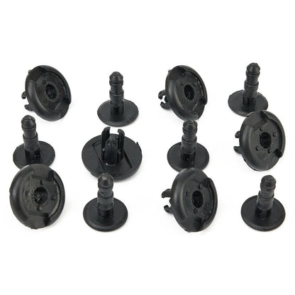 20 x Plastic Car Door Trim Clip Bumper Rivets Screws Panel Push Fastener Kit