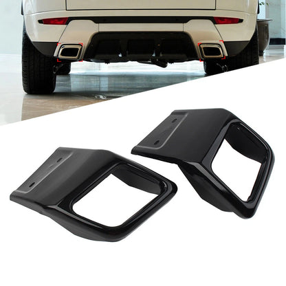 Rear Bumper Exhaust Tube Trim for Land Rover Range Rover Evoque (2010-2018)