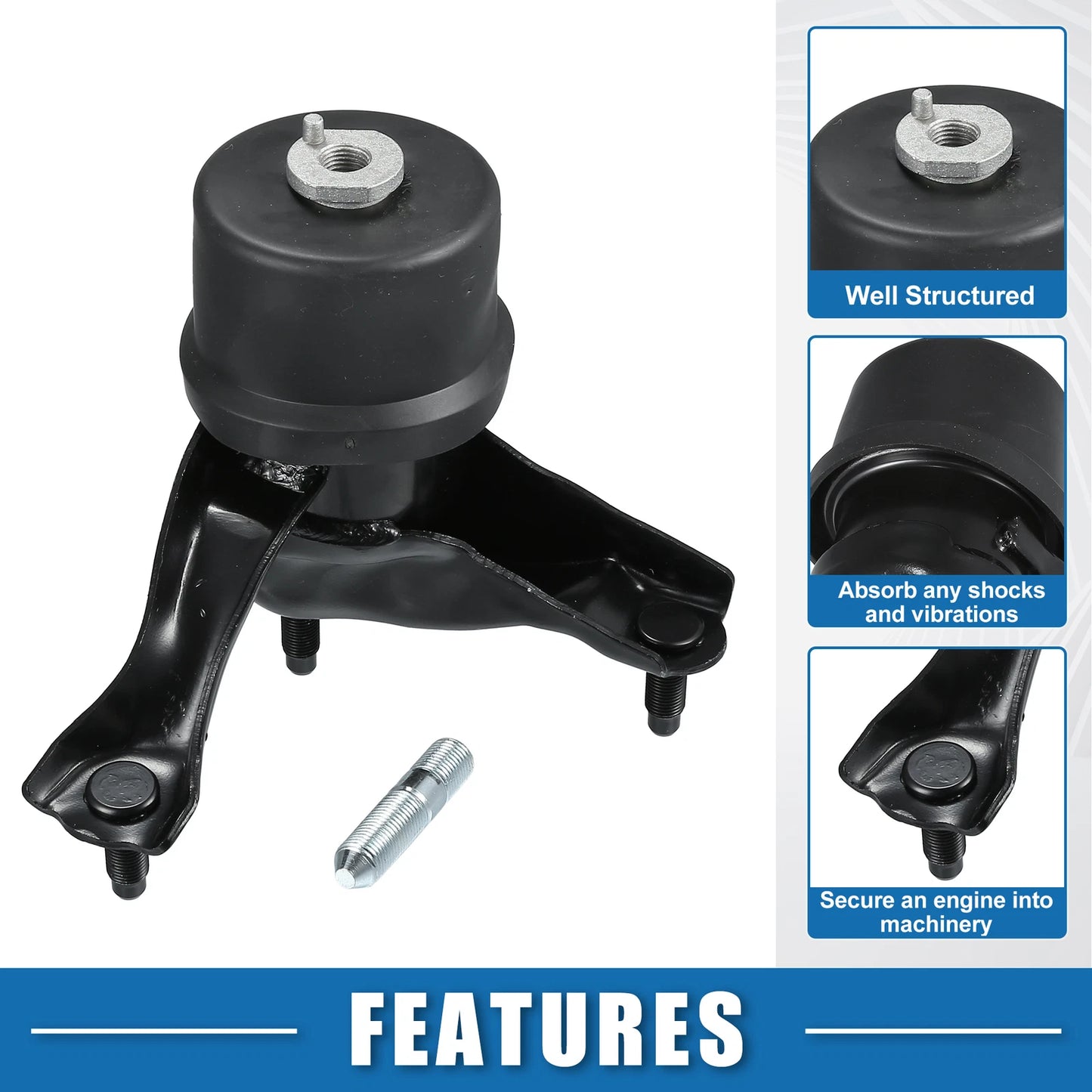 Left Engine Motor Mount for Toyota Highlander (2008-2011)