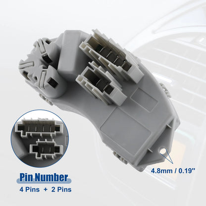 Blower Motor Resistor for BMW 1 Series M 3.0L L6 Gas (2011)