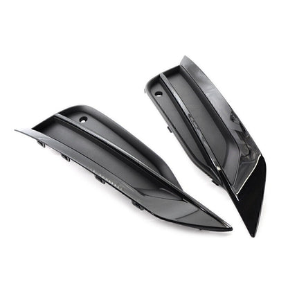 Front Bumper Fog Light Grille for VOLVO S90 V90 (2016-2019) Left & Right Black